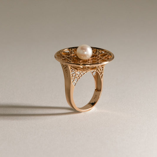 Pearl Dome Ring